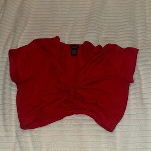 Rue21 Bold Red Crop Top